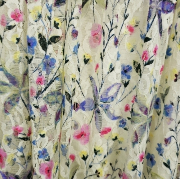 Free Peopl Spring Garden Combo cherry blossom maxi dress New with tag sz6 - Picture 4 of 11